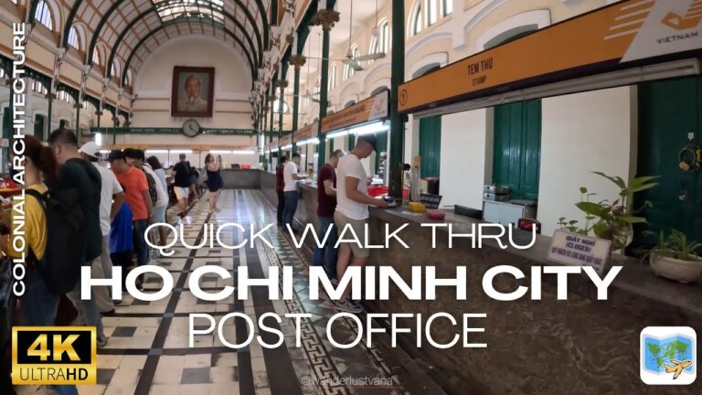 #Virtualwalk thru of #hochiminhcity Post Office, #Vietnam #colonial #architecture #Saigon #travel