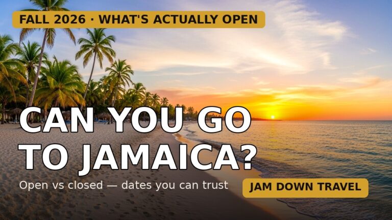 Jamaica Resorts OPEN NOW After the Hurricane: What's Open + Reopening Dates (2026)