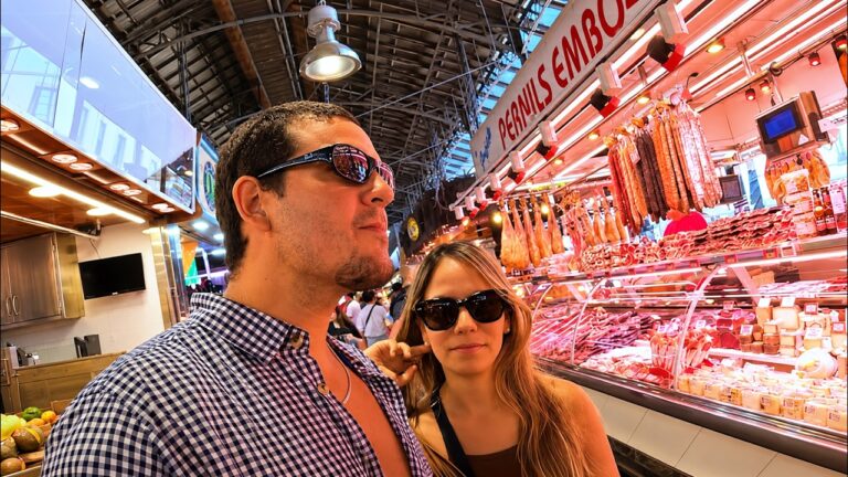 Comida y Playa en BARCELONA 🇪🇸 | La Boqueria, Barceloneta y Barrio Gótico