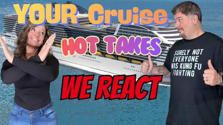 Your Cruise Hot Takes – We React to Your Unpopular Opinions!
