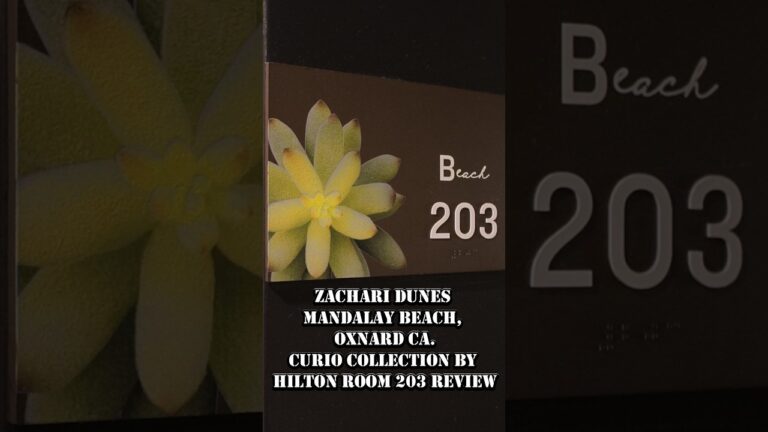 Relaxing Beach View Enjoying Ocean Breezes – Zachari Dunes on Mandalay Beach Hilton Room B203 Review