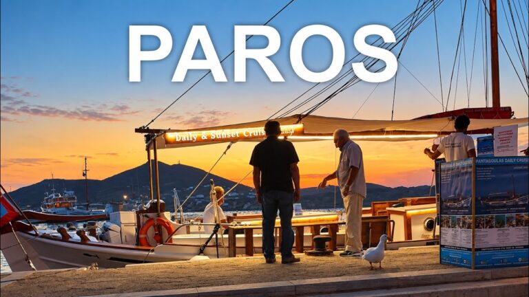 PAROS en 2 DÍAS 🇬🇷 | Naoussa, Piperi Beach y Hotel Senia 🏖️