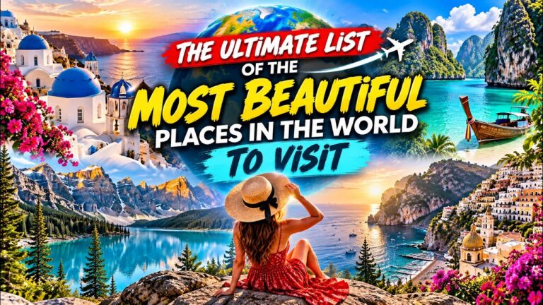 The Ultimate List of the Most Beautiful Places in the World to Visit