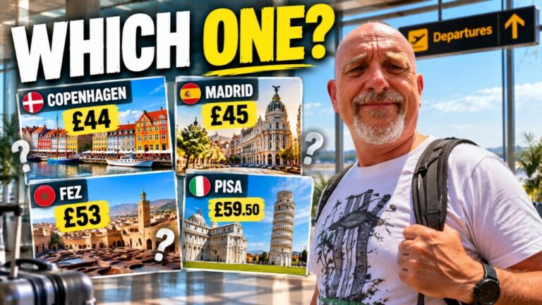 I Let Cheap Flights Choose My Next Holiday