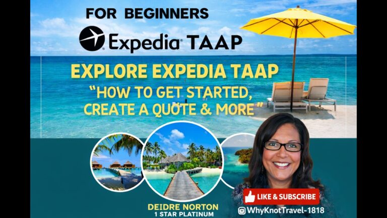 Expedia TAAP for Beginners | How to Get Started & Create Your First Quote