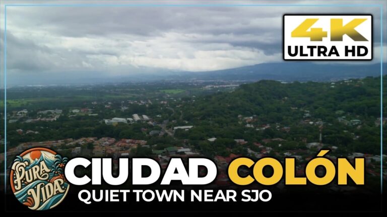 Tour CIUDAD COLÓN, Costa Rica 🏐 Quiet Town Near San José With Beach Volleyball In The Park