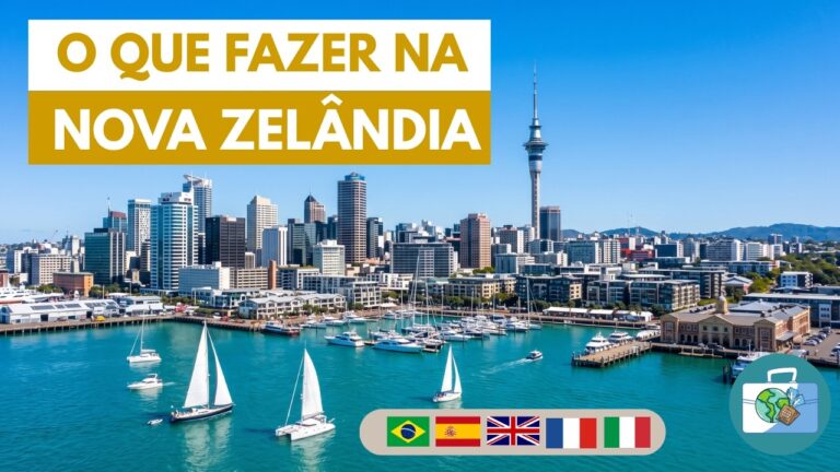O Que Fazer na Nova Zelândia: Roteiro da Ilha do Norte à Ilha do Sul