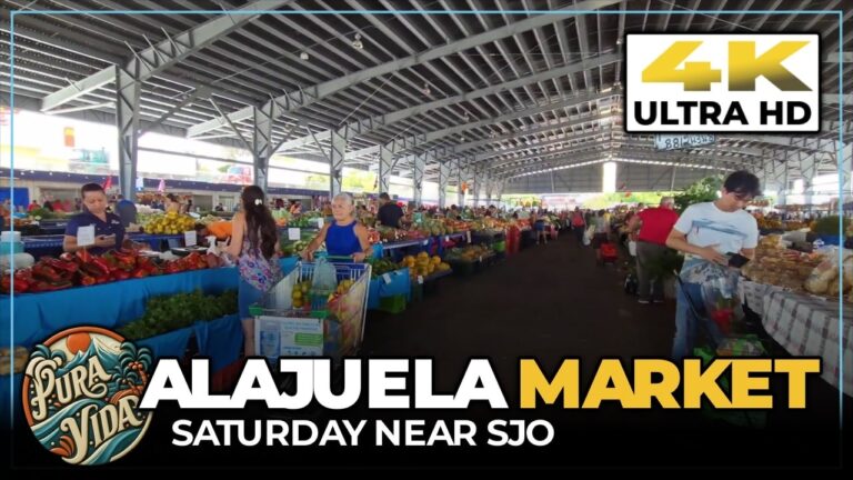 Tour ALAJUELA, Costa Rica 🍍 The Big Saturday Farmers Market Near The SJO Airport
