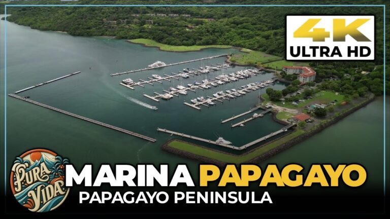 Tour MARINA PAPAGAYO, Costa Rica 🛥️ Drone Over The Papagayo Peninsula Resorts & A $6 Coffee
