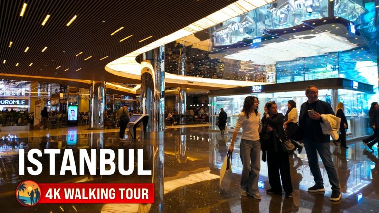 Inside Istanbul's Most Luxurious Shopping Mall: Zorlu Center – 4K Walking Tour
