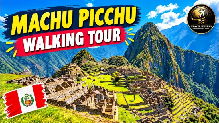 MACHU PICCHU, Peru Walking Tour 🇵🇪 | Exploring the Lost City of the Incas!