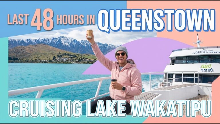 Lake Wakatipu Cruise, Queenstown, New Zealand