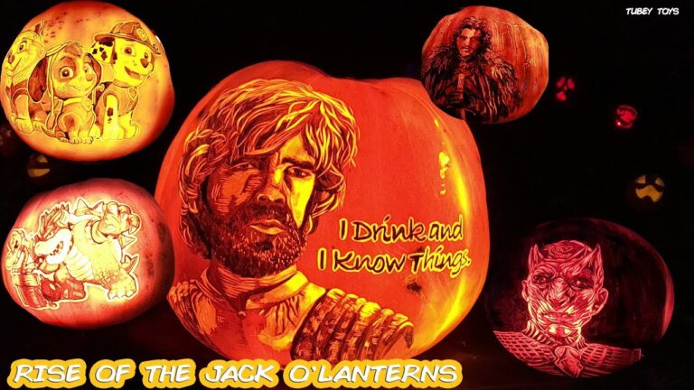 Rise of the Jack o'Lanterns Old Westbury Gardens, New York Hand Carved Pumpkin Halloween Trail